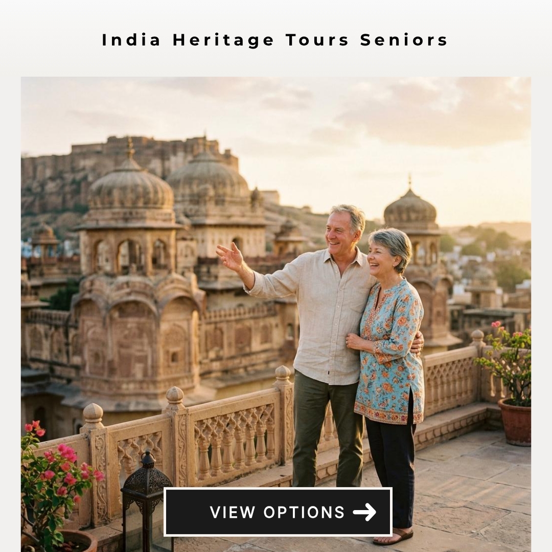 TrendingResults Path Facebook ad: India Heritage Tours Seniors!