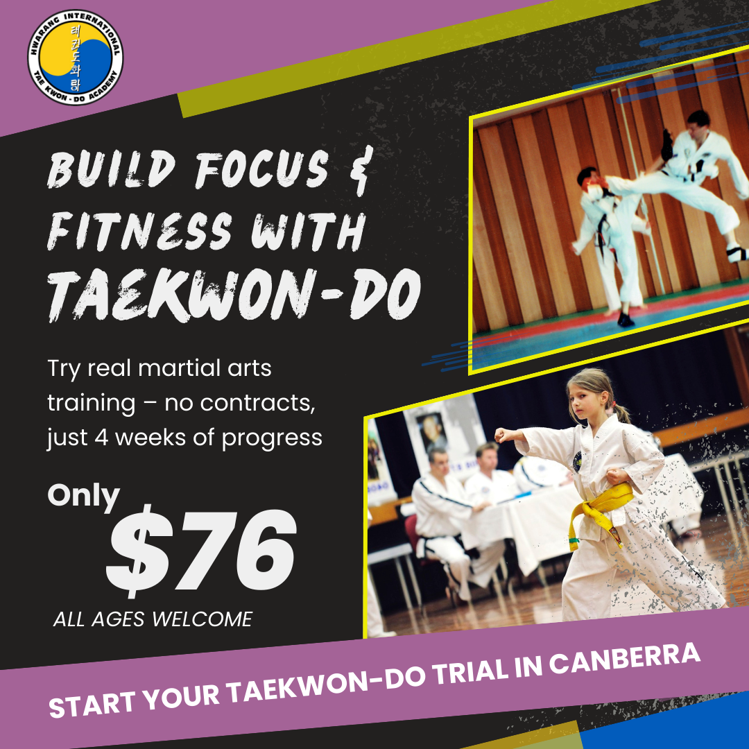Hwarang Taekwon-do Canberra Facebook ad