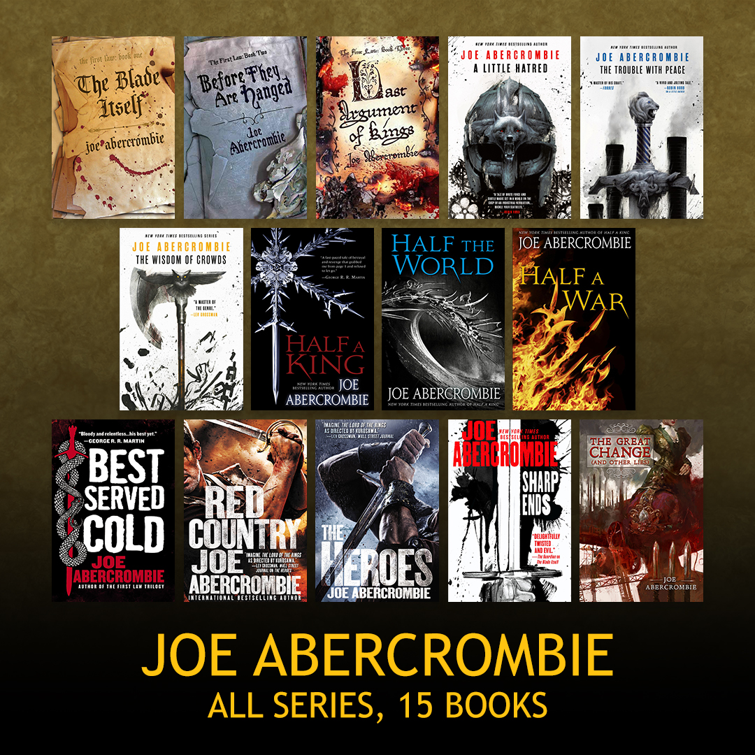 Thriller and Horror Books Facebook ad: The Complete Works of Joe Abercrombie
