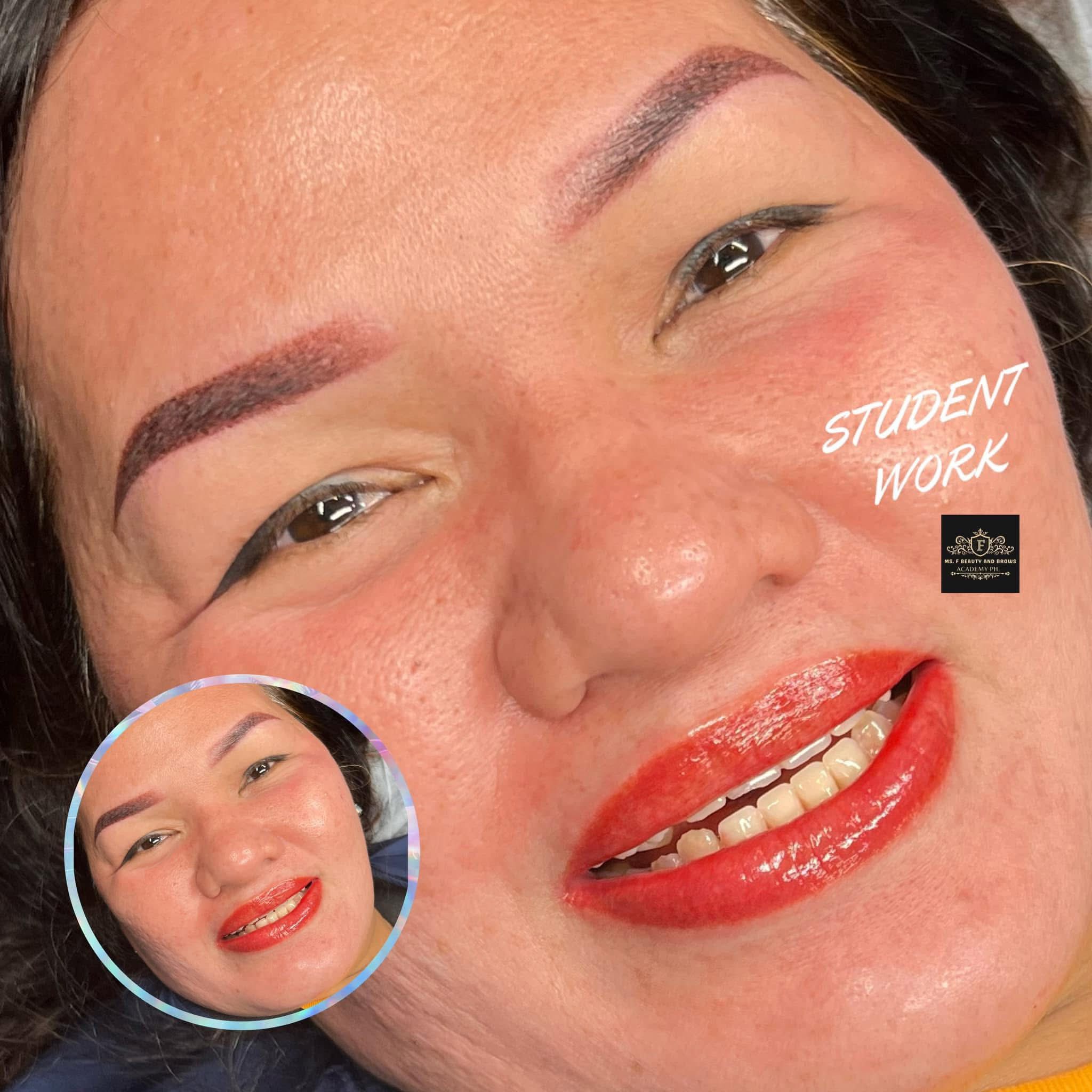 Ms. F Beauty and Brows Academy Ph. Facebook ad: CHOOSE YOUR OWN PROMO PACKAGE TRAINING