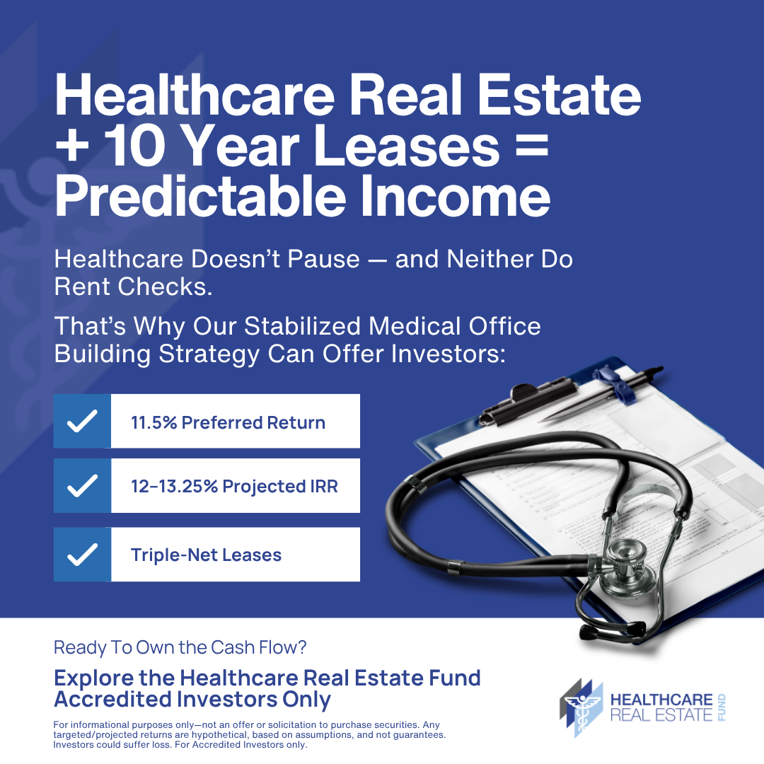 Healthcare Real Estate Fund Facebook ad