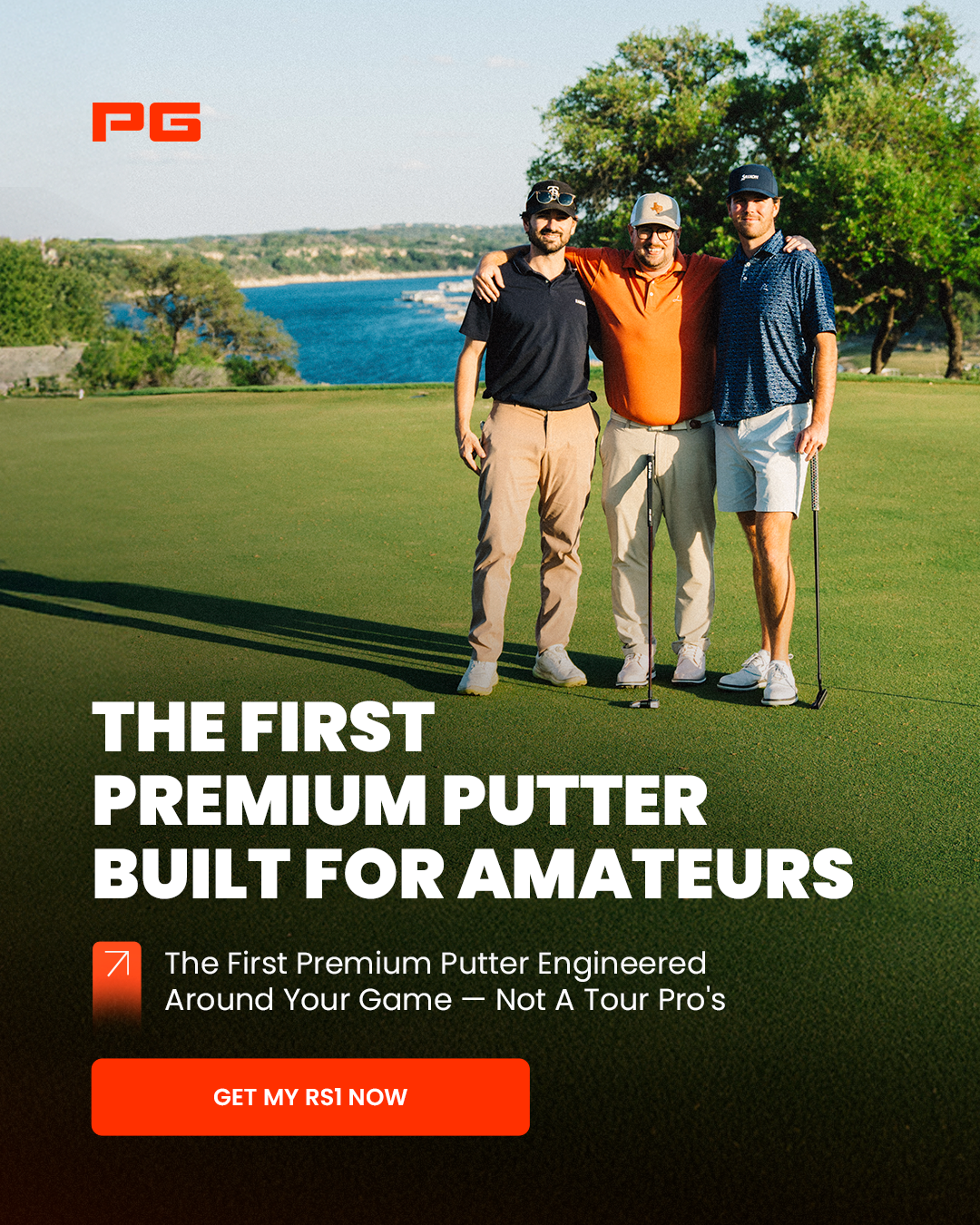 Performance Golf Facebook ad