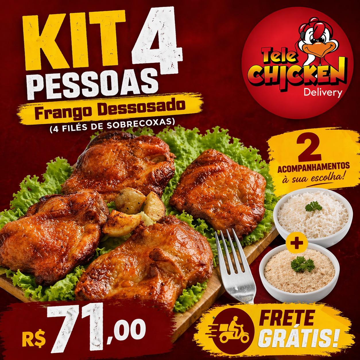 Tele Chicken Delivery Facebook ad from Jun 17, 2026