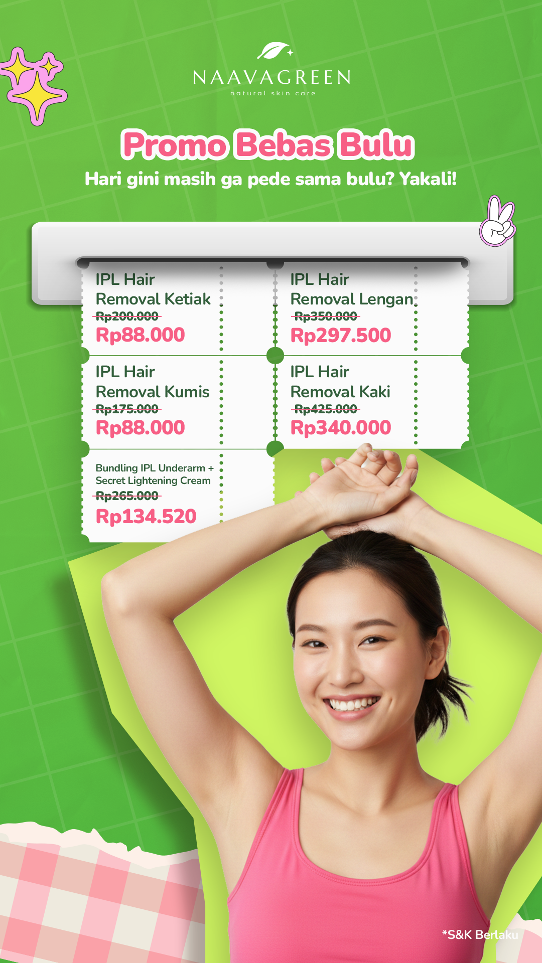 Naavagreen Natural Skincare Facebook ad