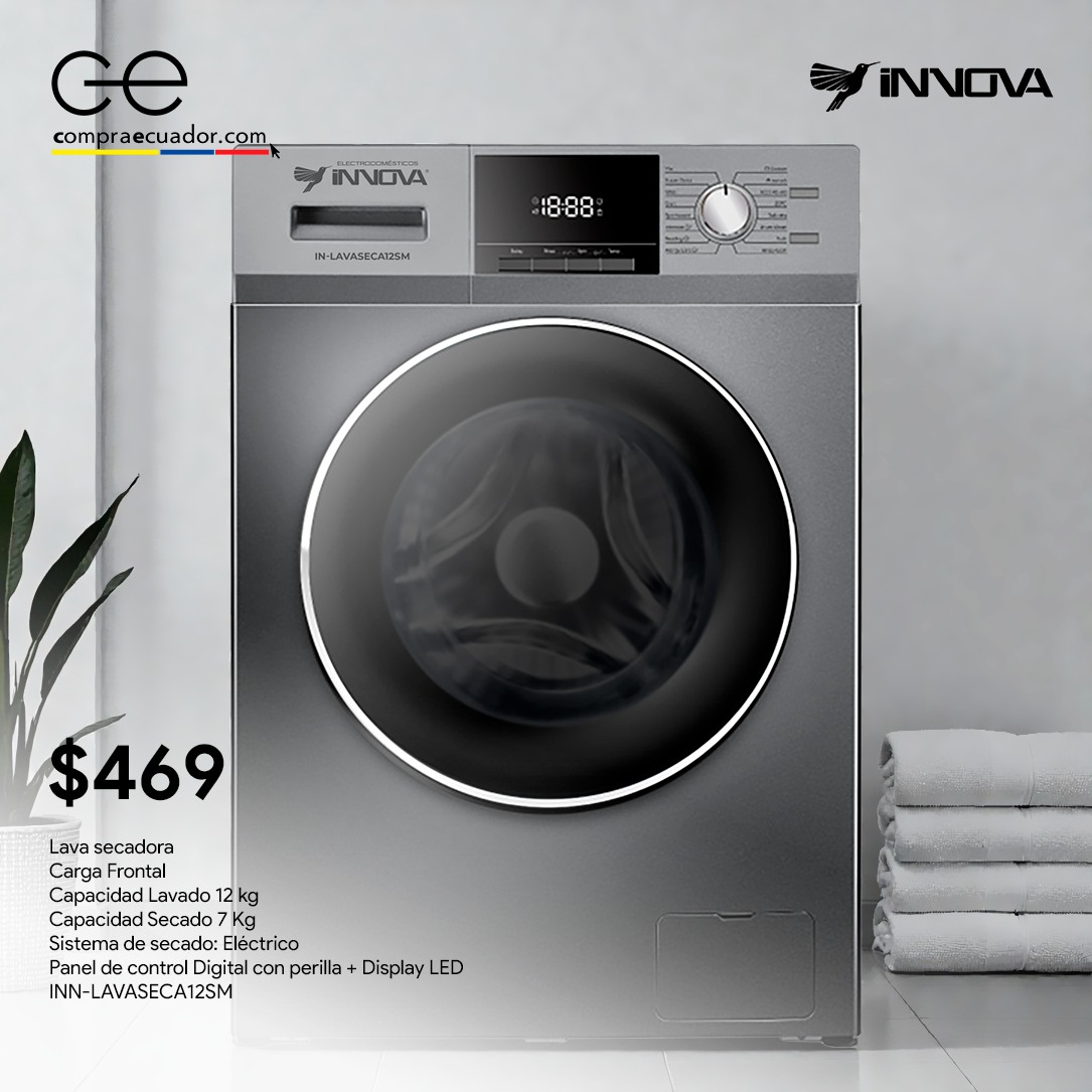 Compraecuador Facebook ad: Lava y Seca! 2 en 1