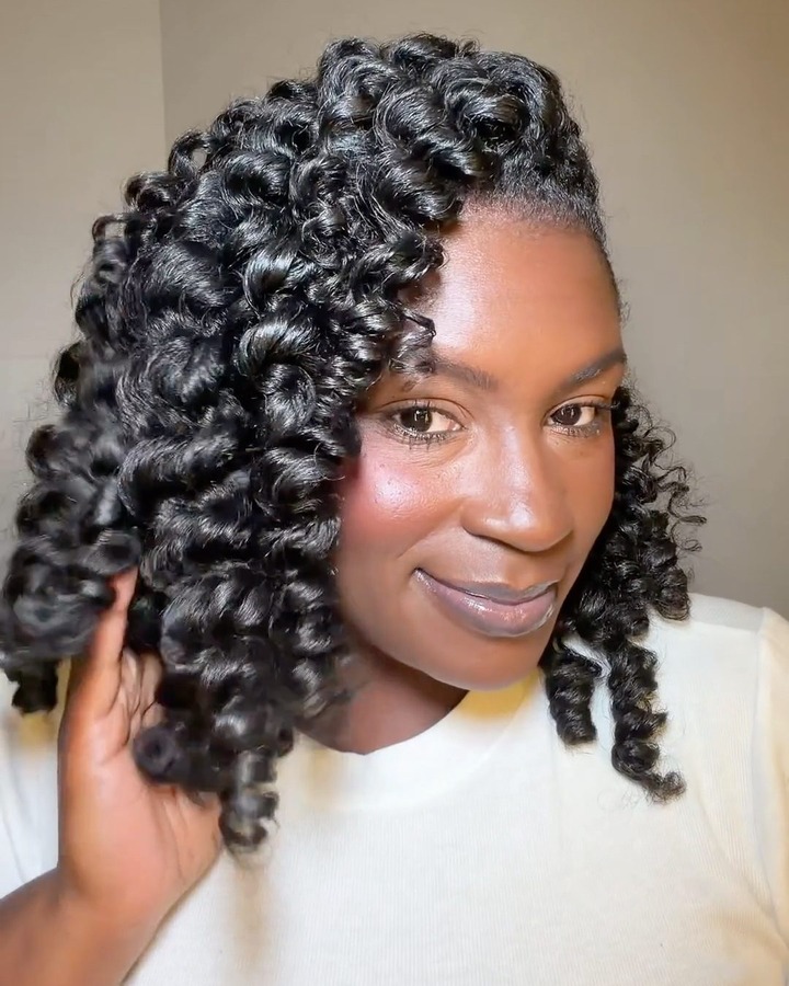 Camille Rose Naturals Facebook ad: All you need is one styler to achieve…