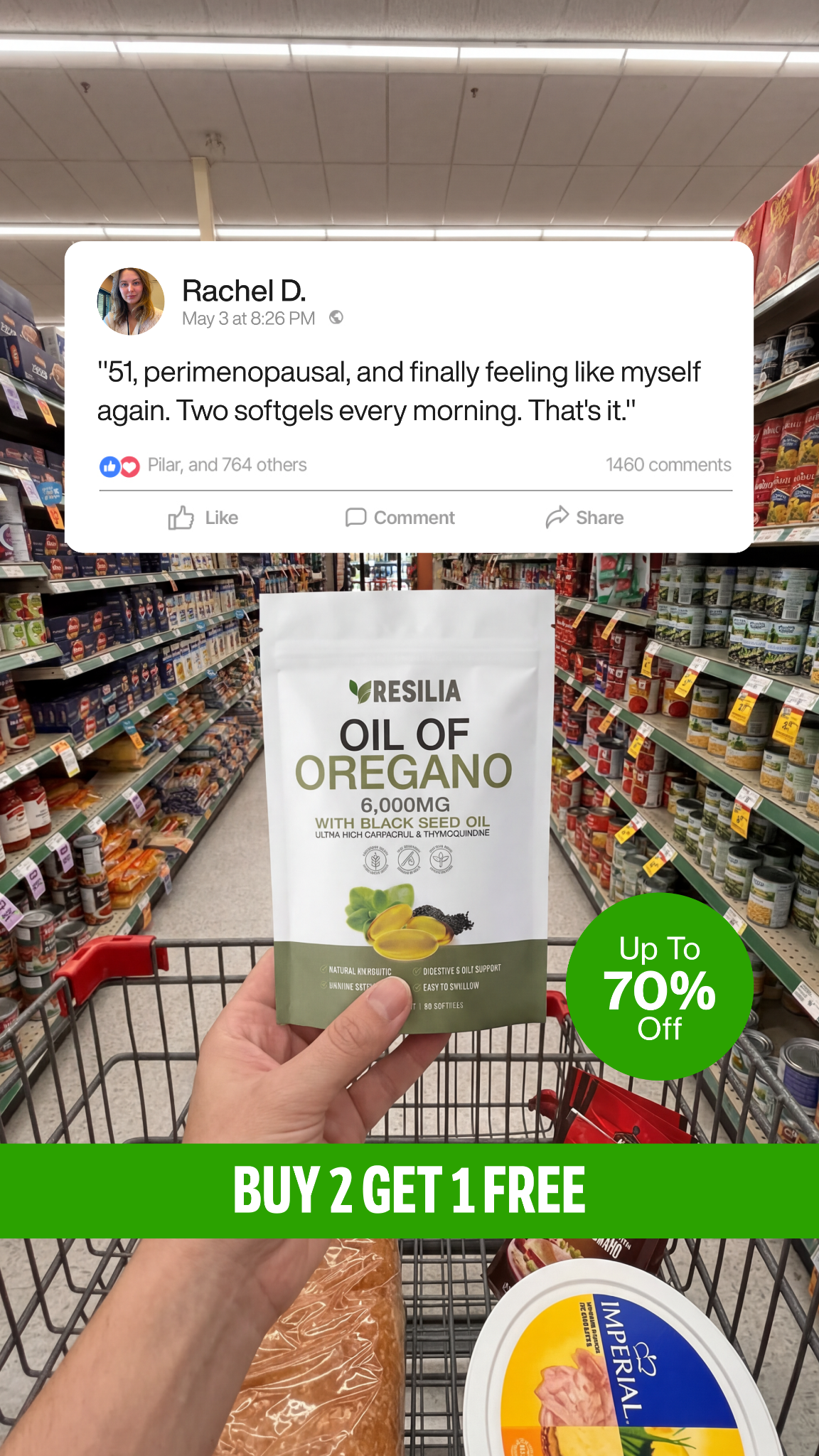 After 40 Wellness Facebook ad