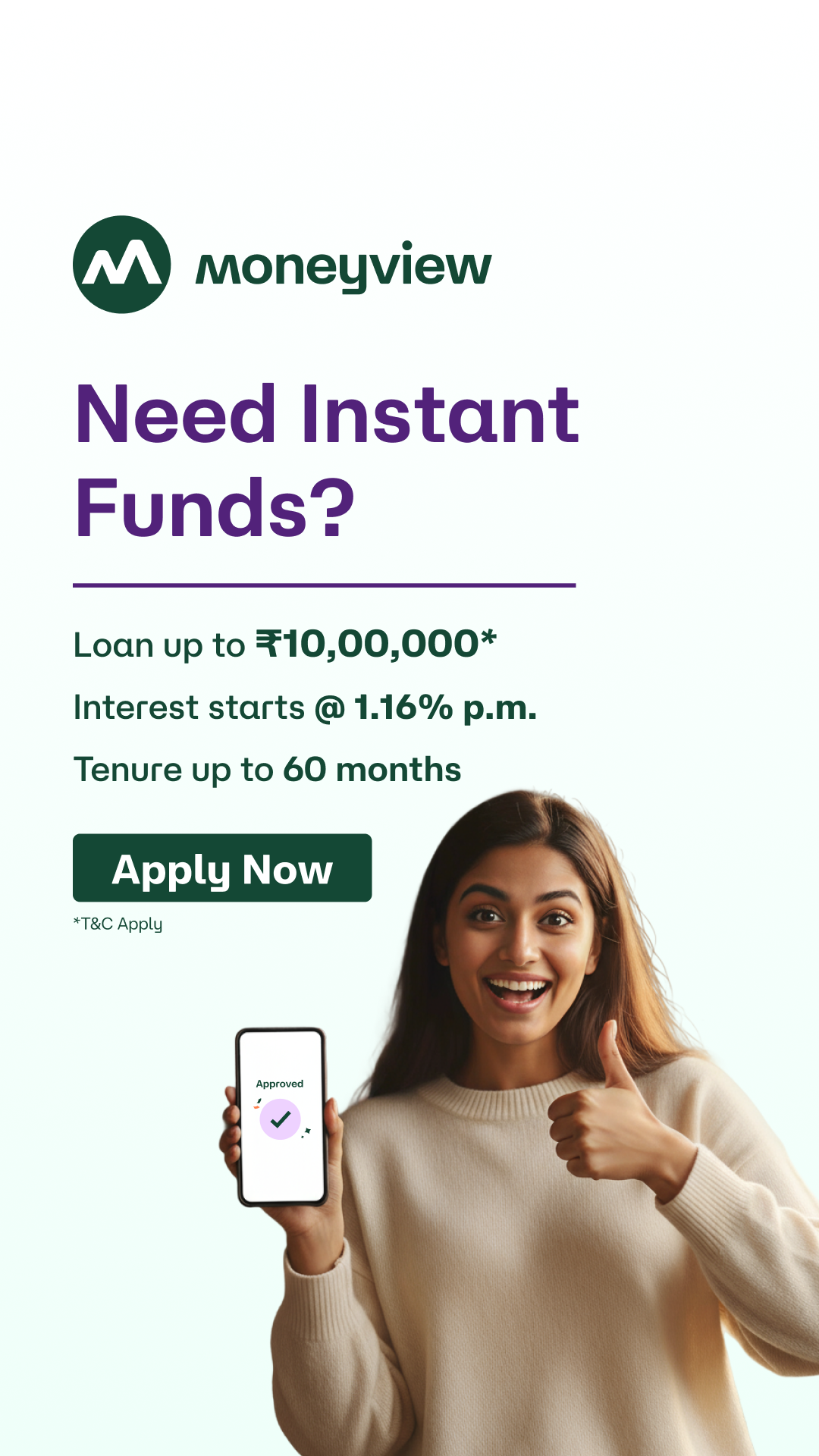 moneyview.in Facebook ad