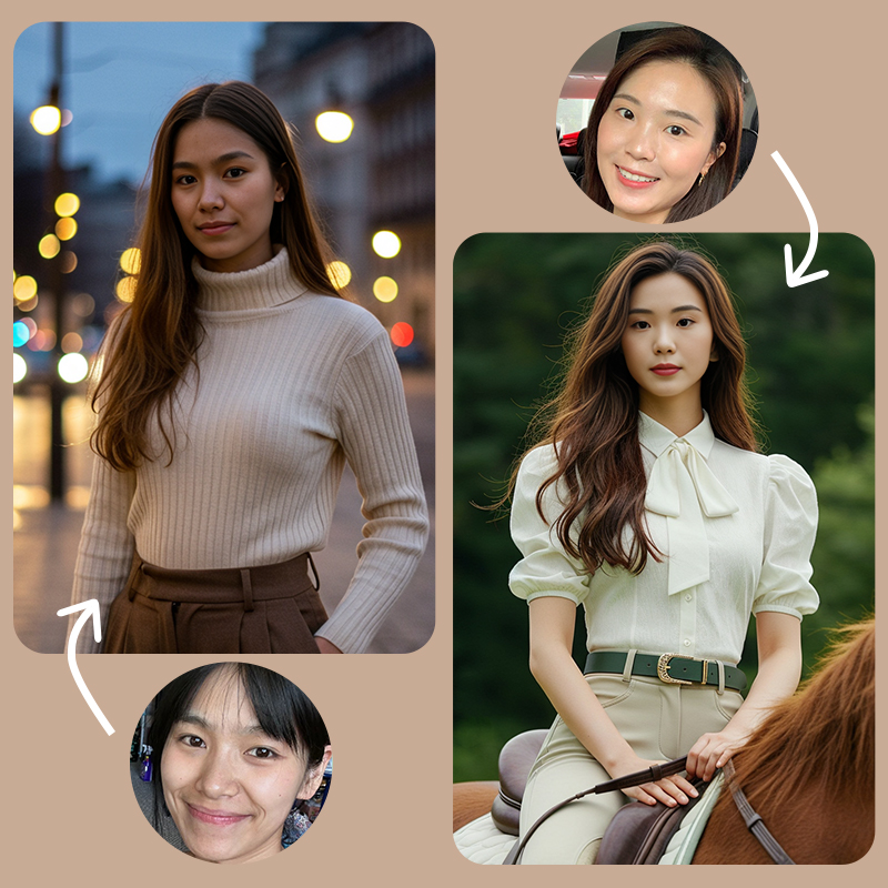 Puzzle Avatar IA Facebook ad