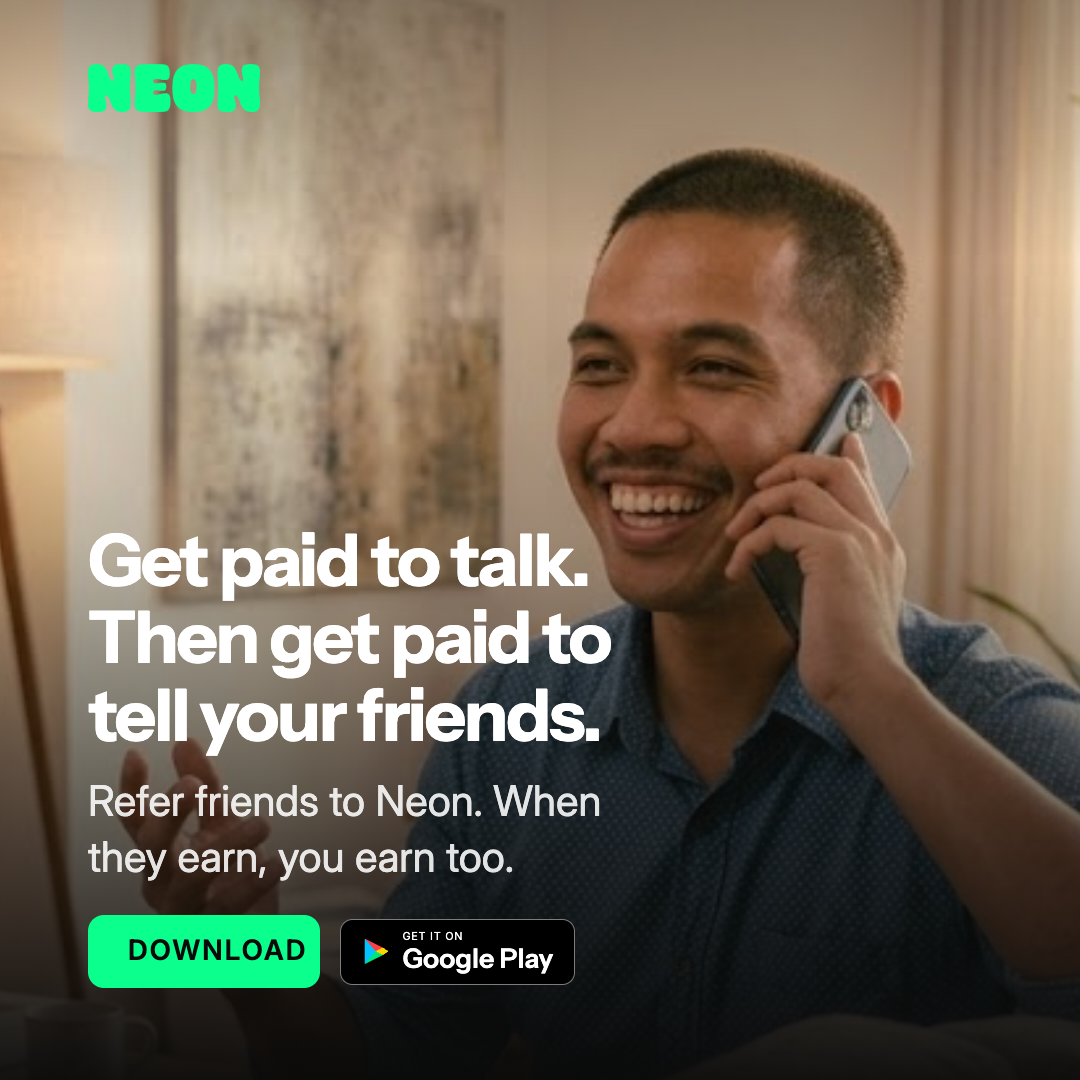 Neon Mobile Facebook ad