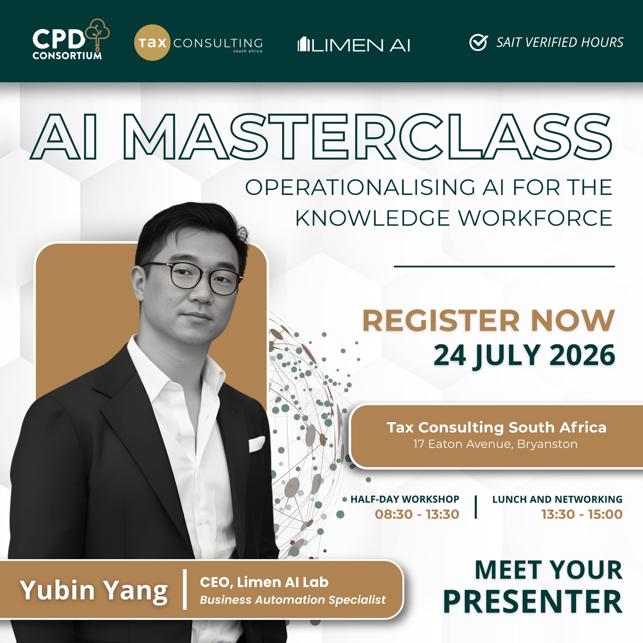 CPD Consortium Facebook ad: AI is changing the way professionals work. Are you ready?