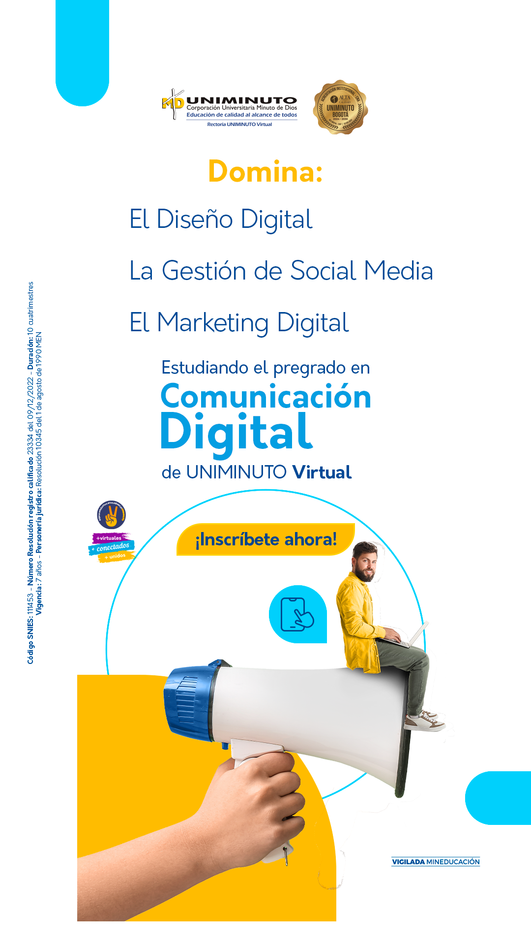 Uniminuto en Línea Facebook ad