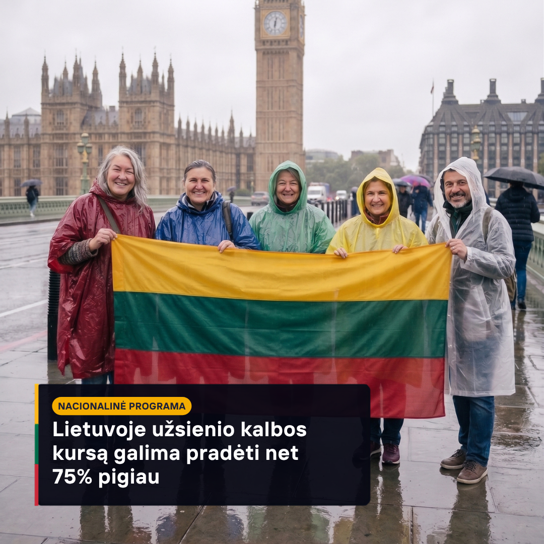 Užsienio kalbų ir tobulėjimo centras Facebook ad