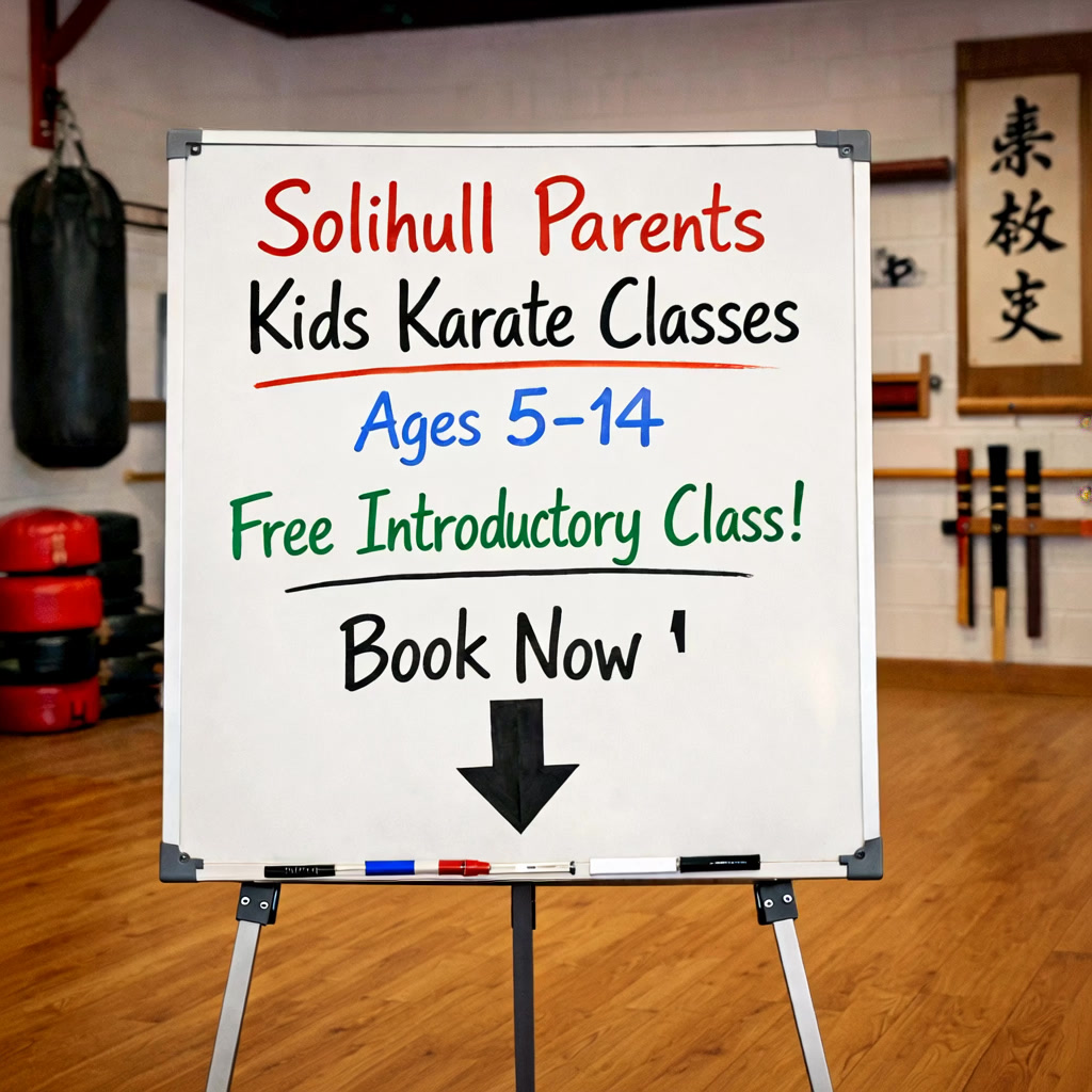 LGMA Kids Karate Solihull Facebook ad from Mar 9, 2026