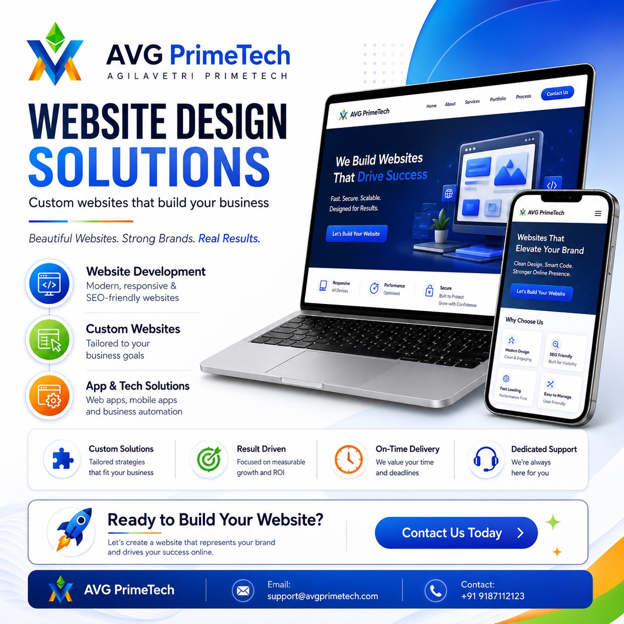 Almanzar Digital Facebook ad: Build a Website That Converts Visitors Into Customers