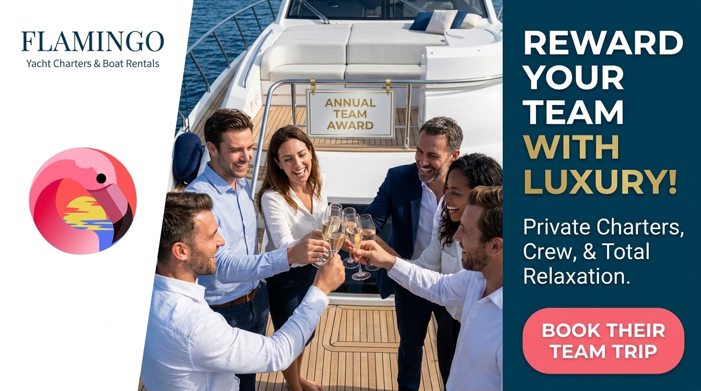 Flamingo Yacht Charters Facebook ad