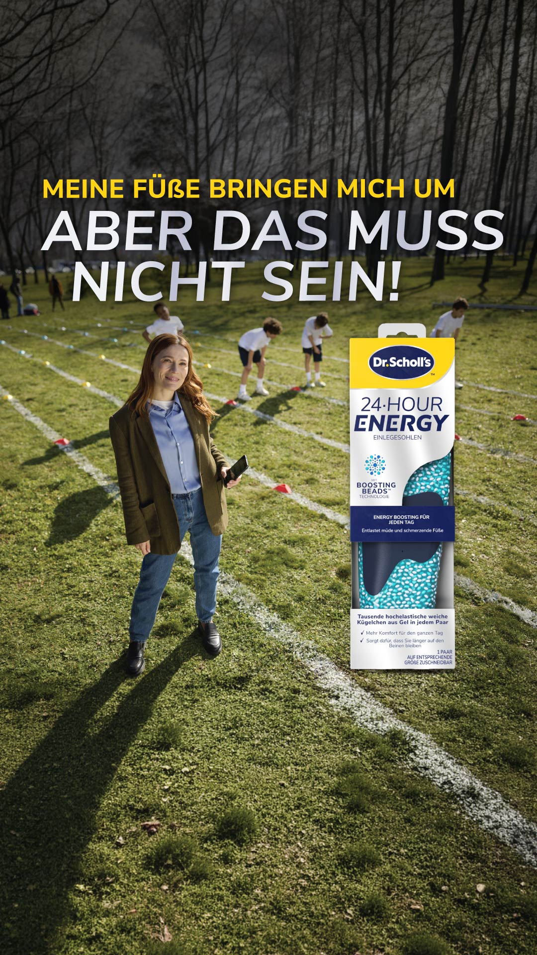 Scholl Fußpflege Deutschland Facebook ad from Apr 1, 2026