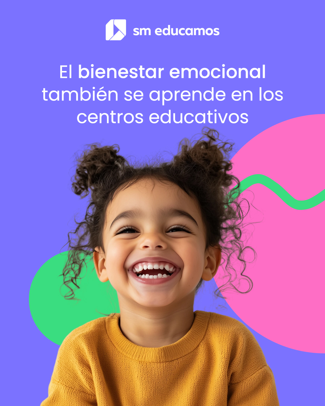 SM Educamos España Facebook ad: El bienestar emocional también se aprende en los…