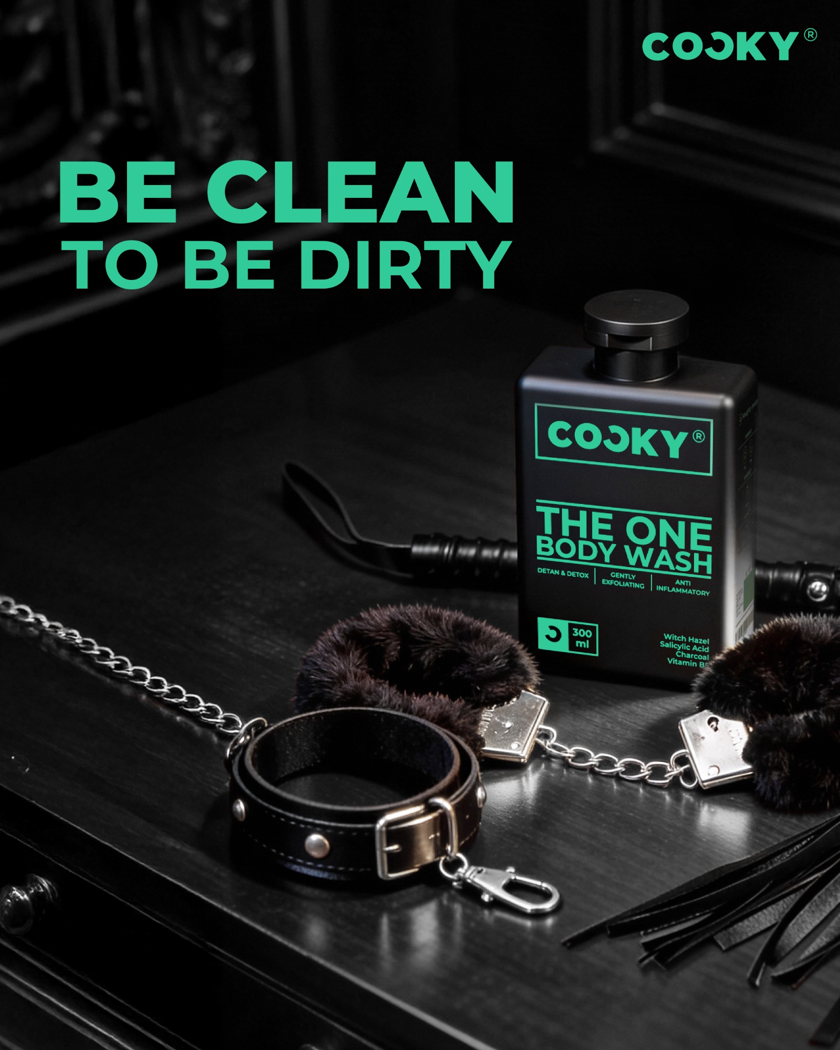 COCKY Life Facebook ad: Look Sharp. Feel Naughty.