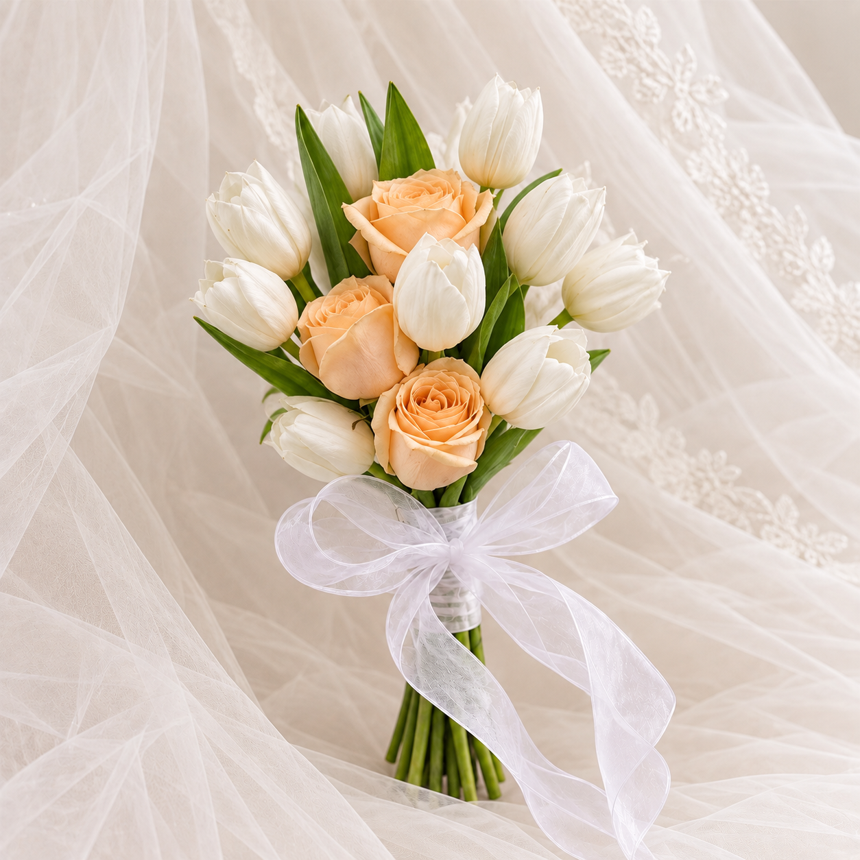 Fu Bloom Flowers Facebook ad: Your bridal bouquet should feel uniquely yours.