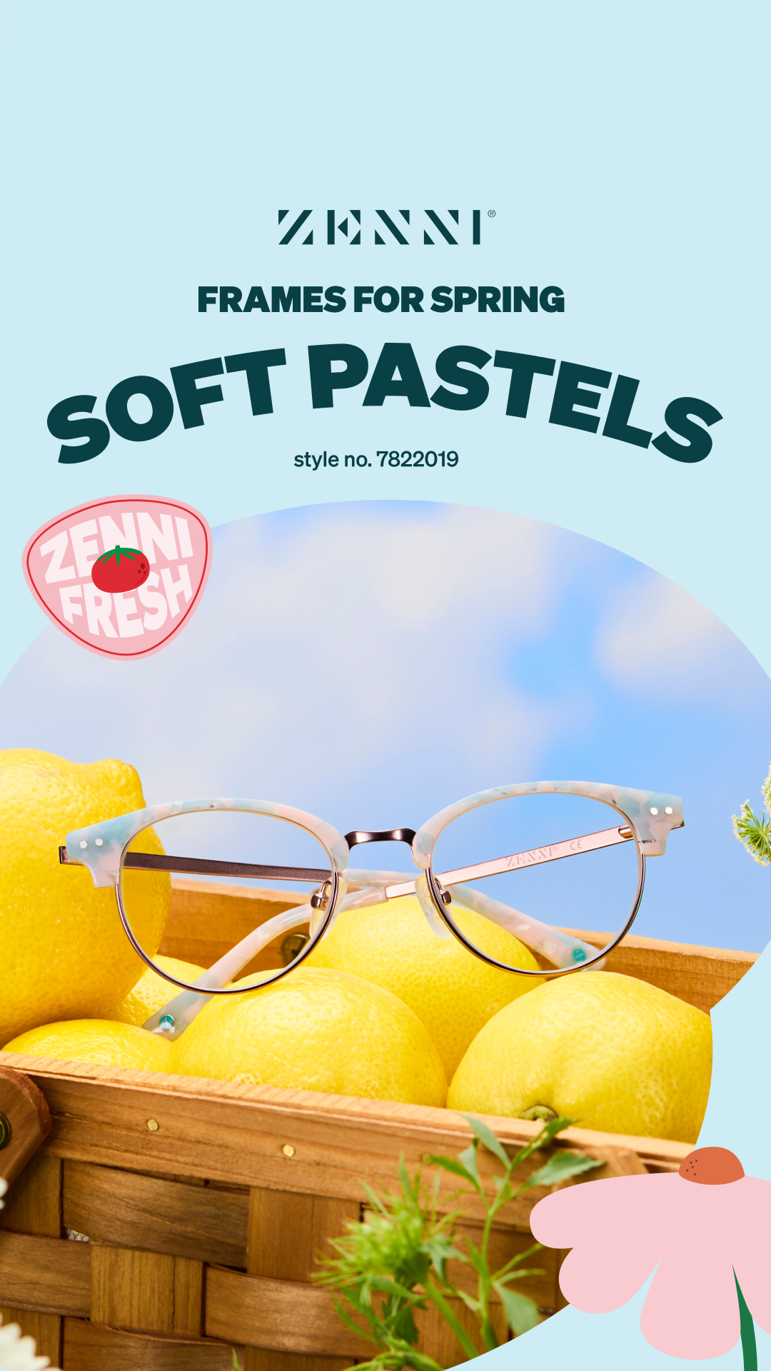Zenni Optical Facebook ad