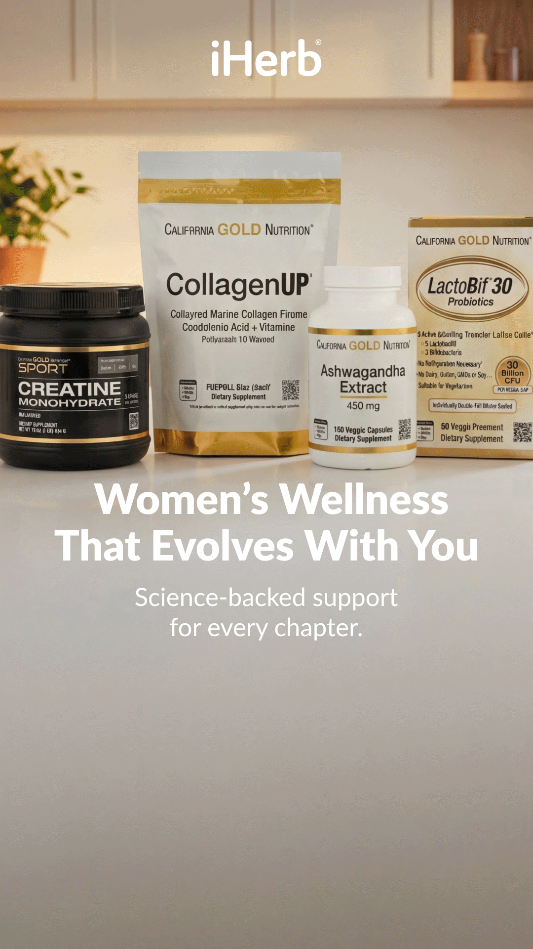 iHerb Europe Facebook ad