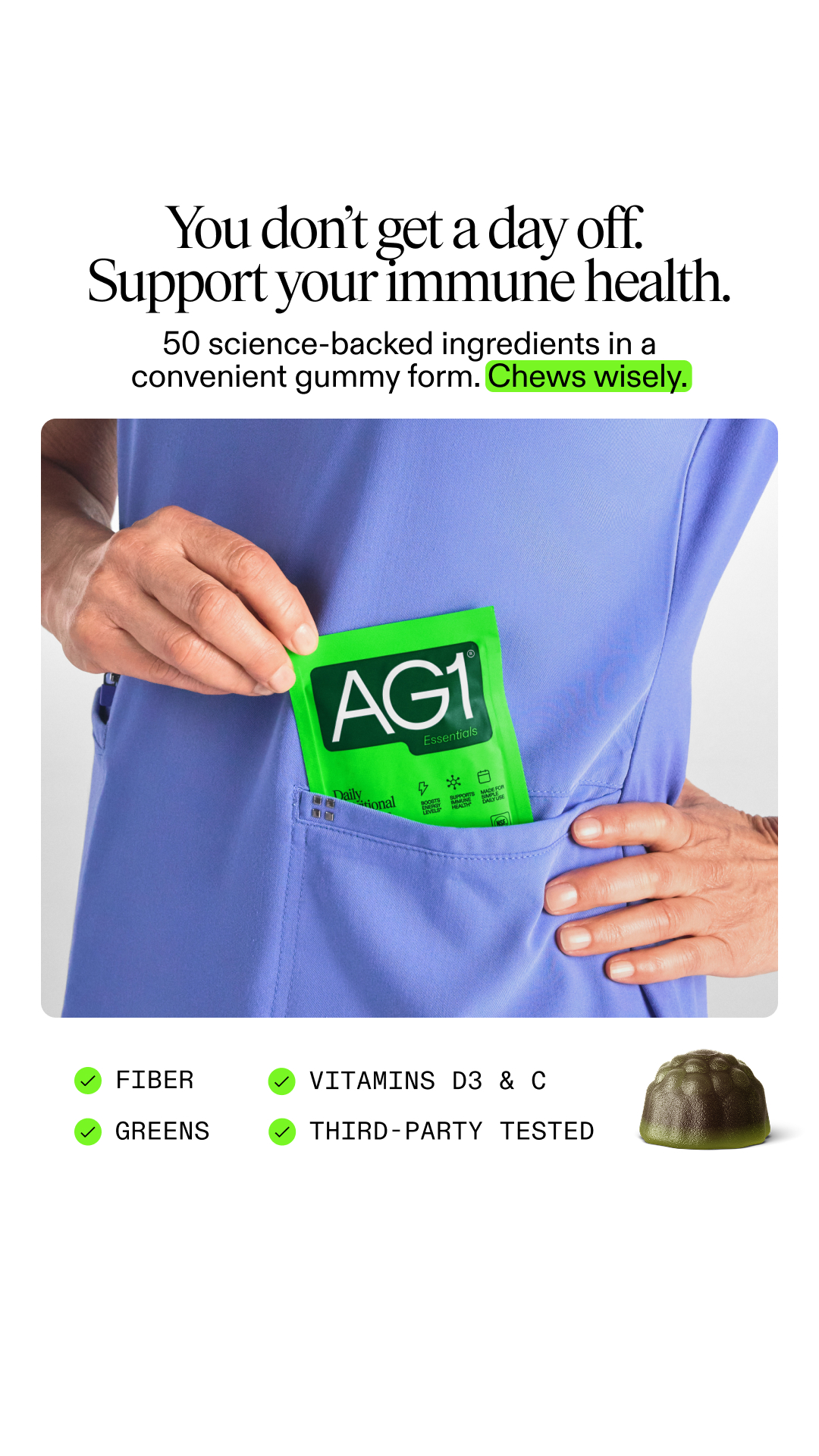AG1 by Athletic Greens Facebook ad