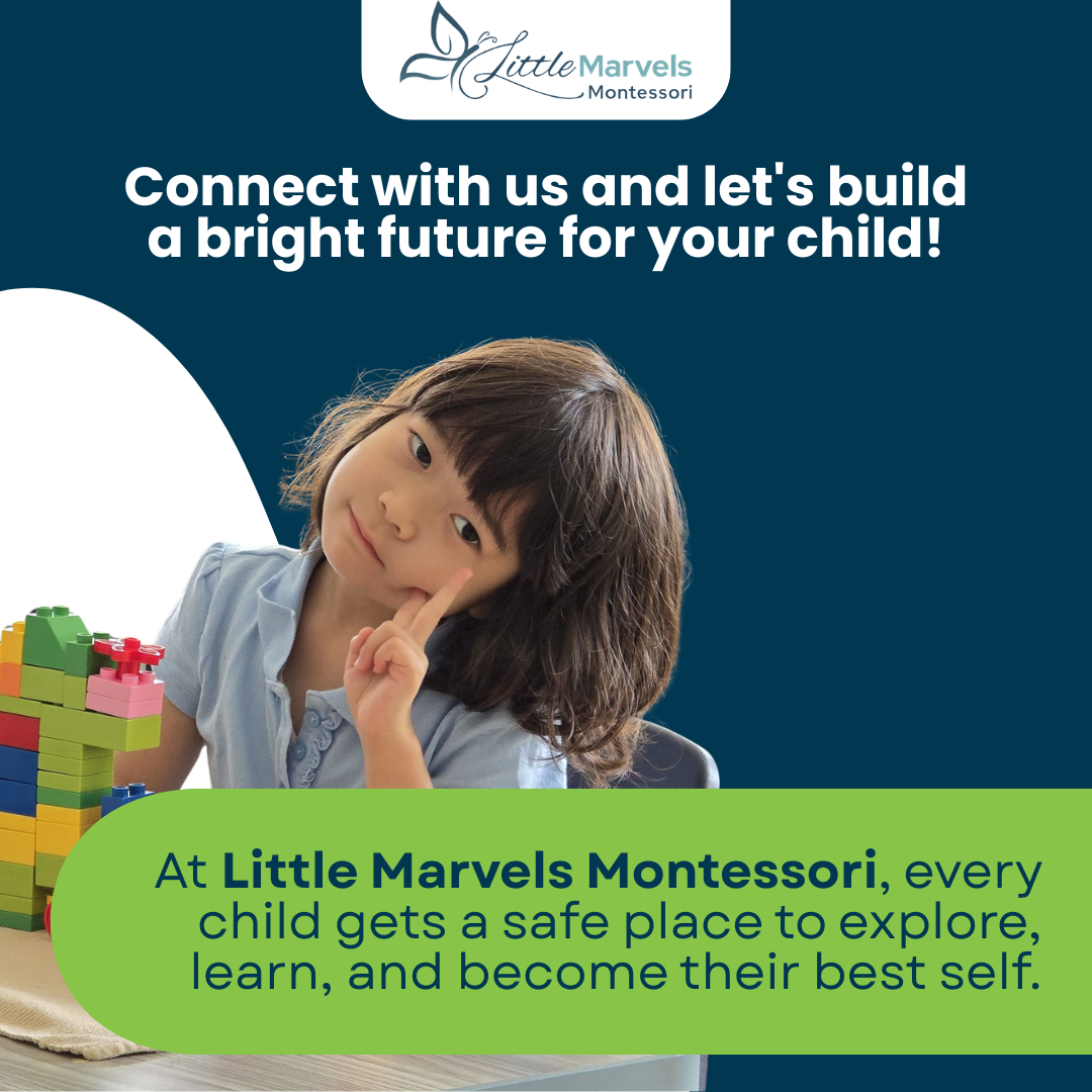 Little Marvels Montessori Facebook ad: Plano parents looking for something more than just…