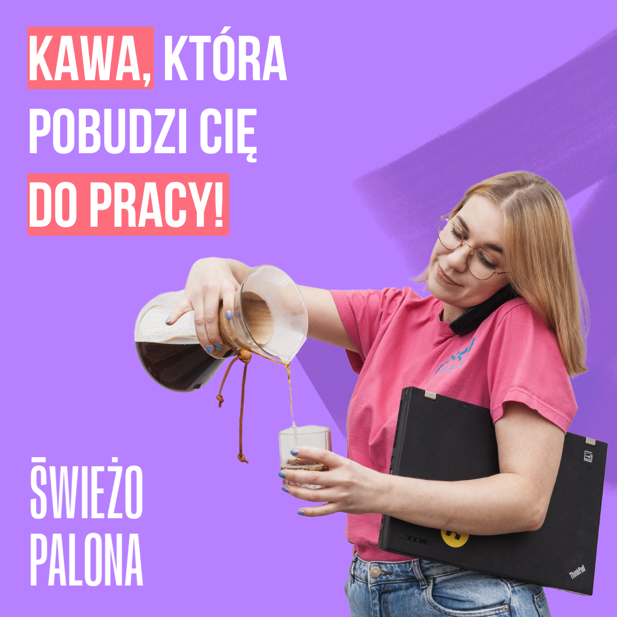Świeżo Palona Facebook ad: Twoja nowa ulubiona kawa do biura