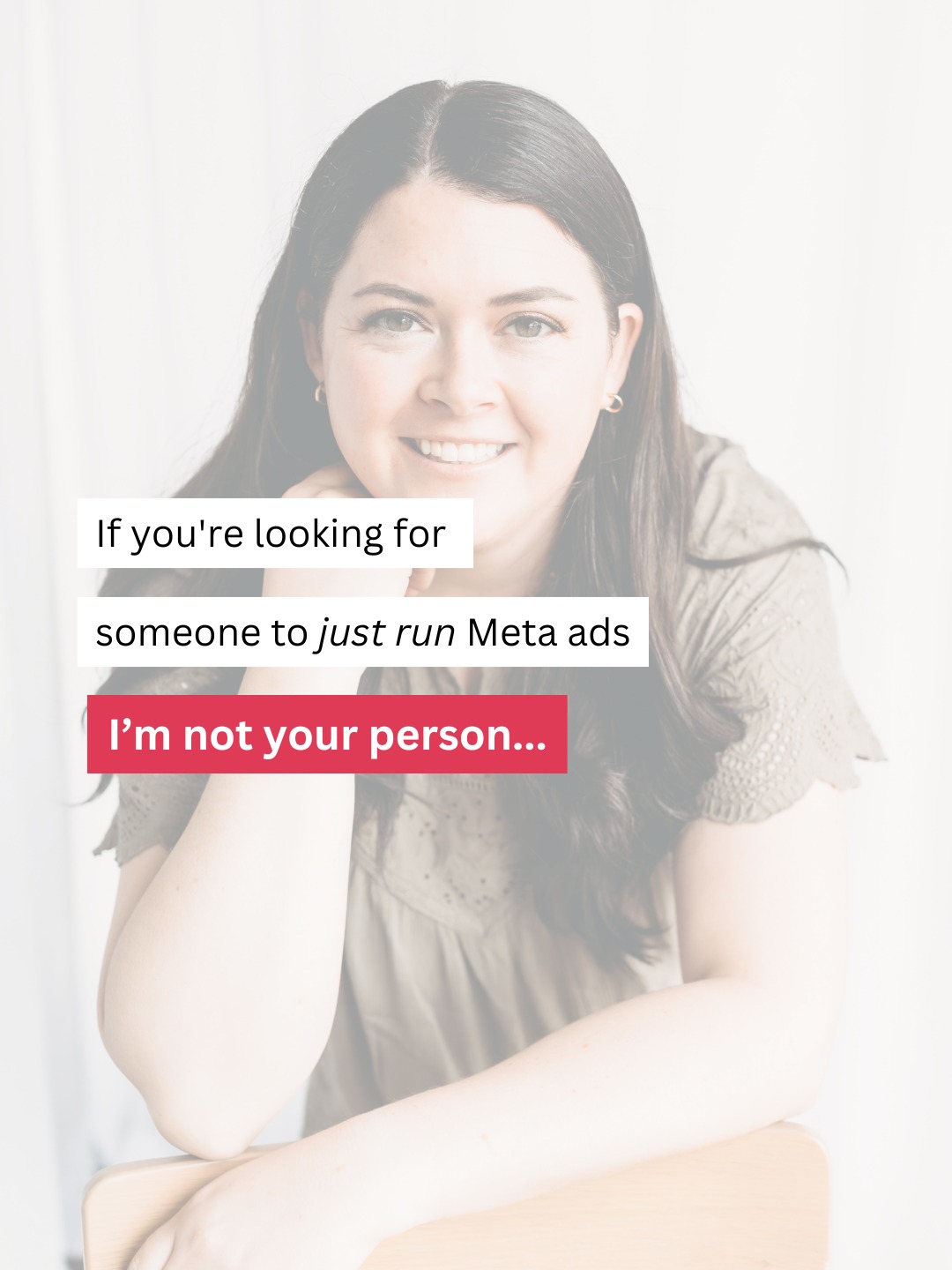 Alli Marler Facebook ad