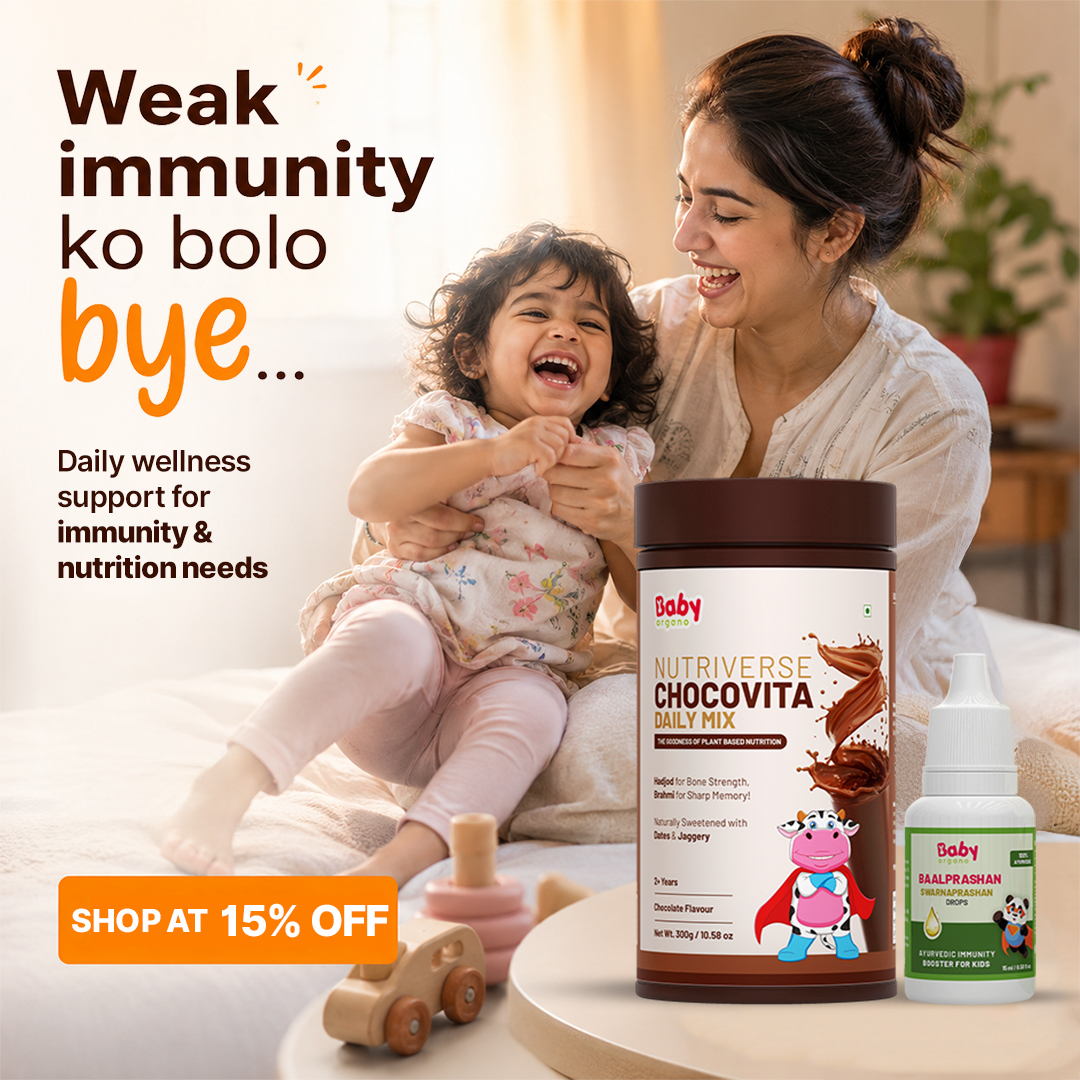 BabyOrgano Authentic Ayurvedic Health & Wellness Products for kids Facebook ad
