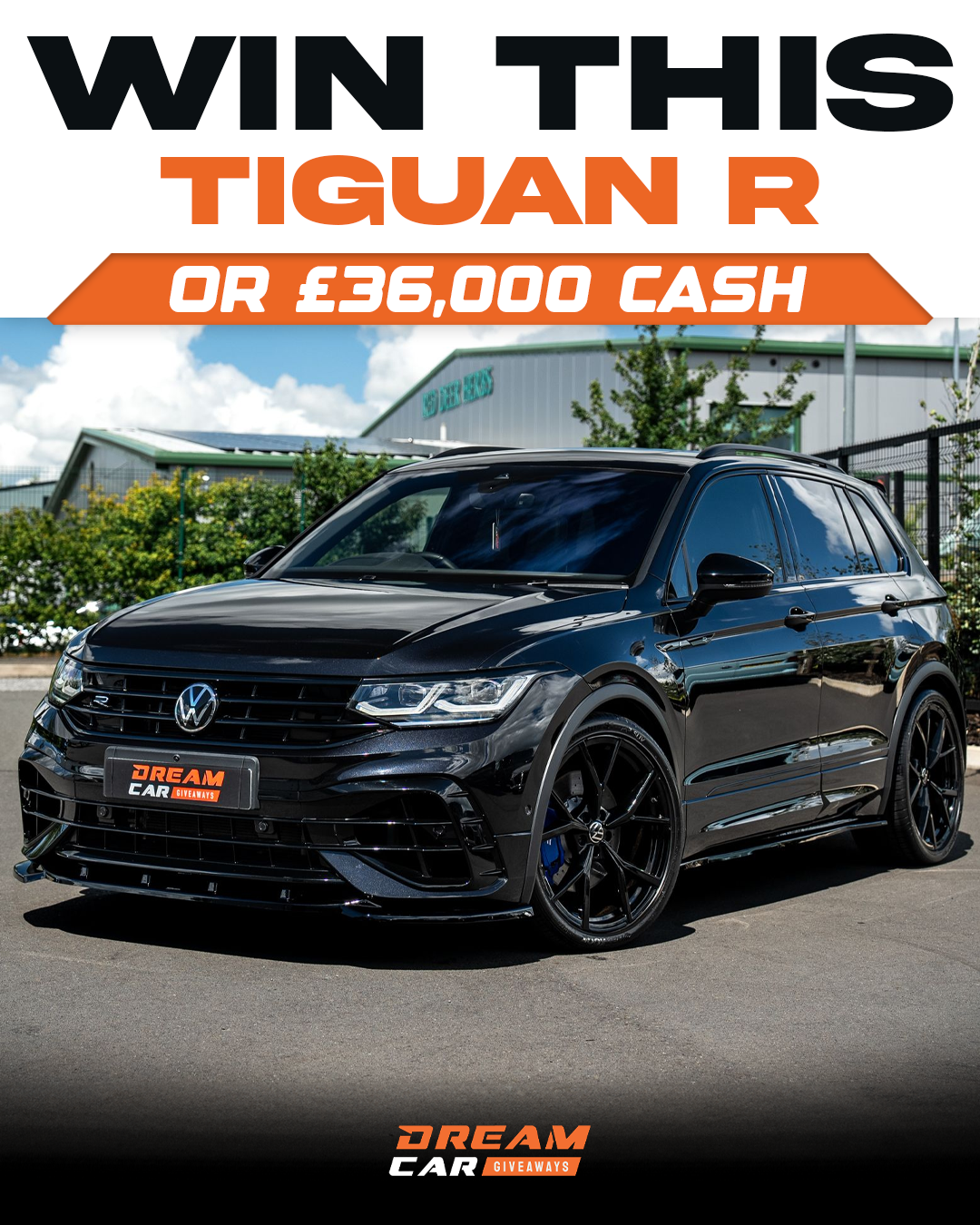 Dream Car Giveaways Facebook ad