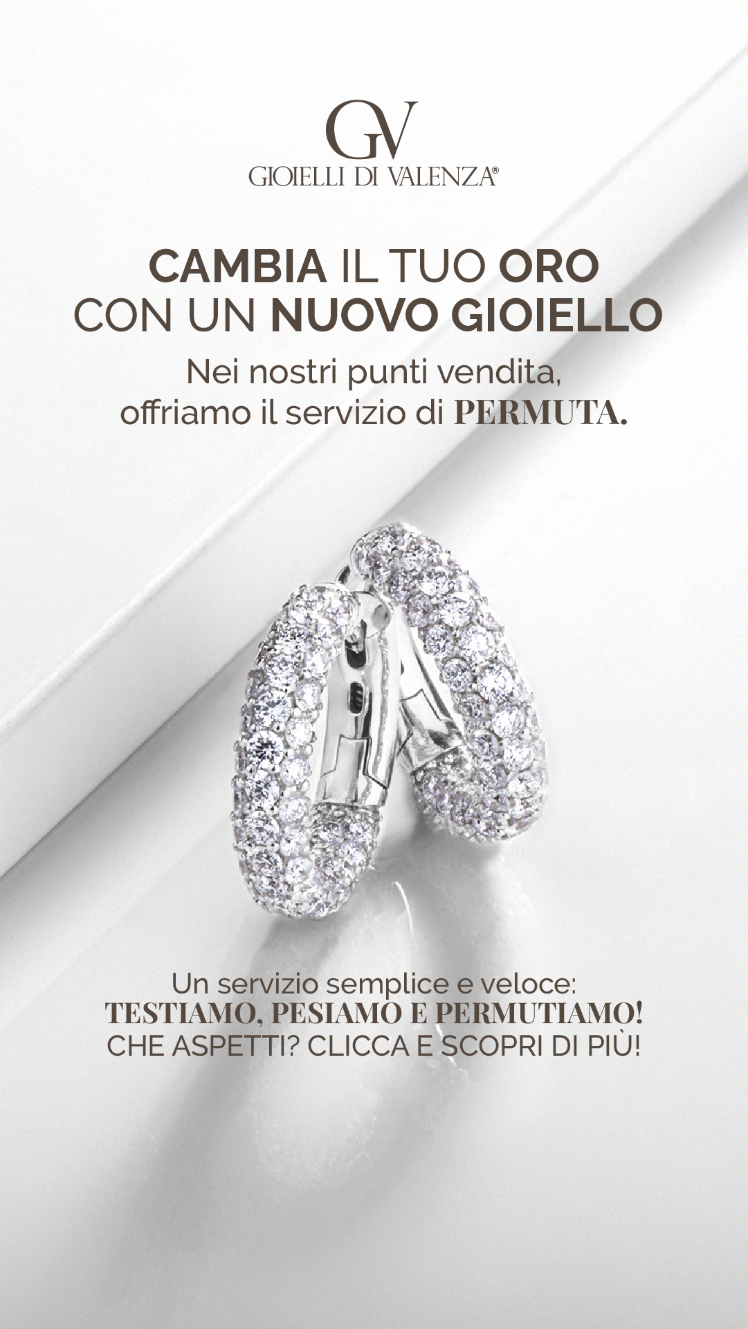 Gioielli di Valenza Facebook ad: Permuta il tuo oro