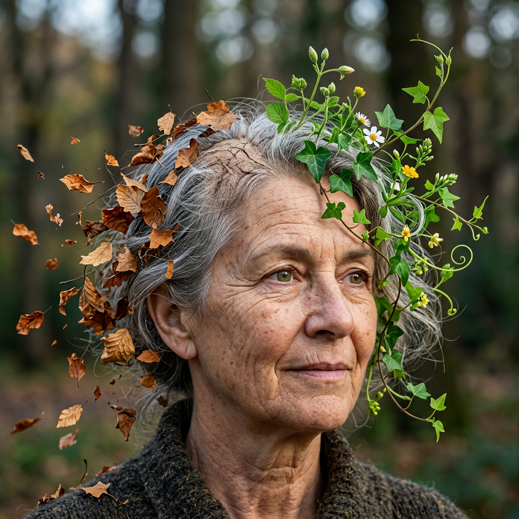 Wellness & Women Facebook ad: Your hair loss isn't aging. It's WORSE.