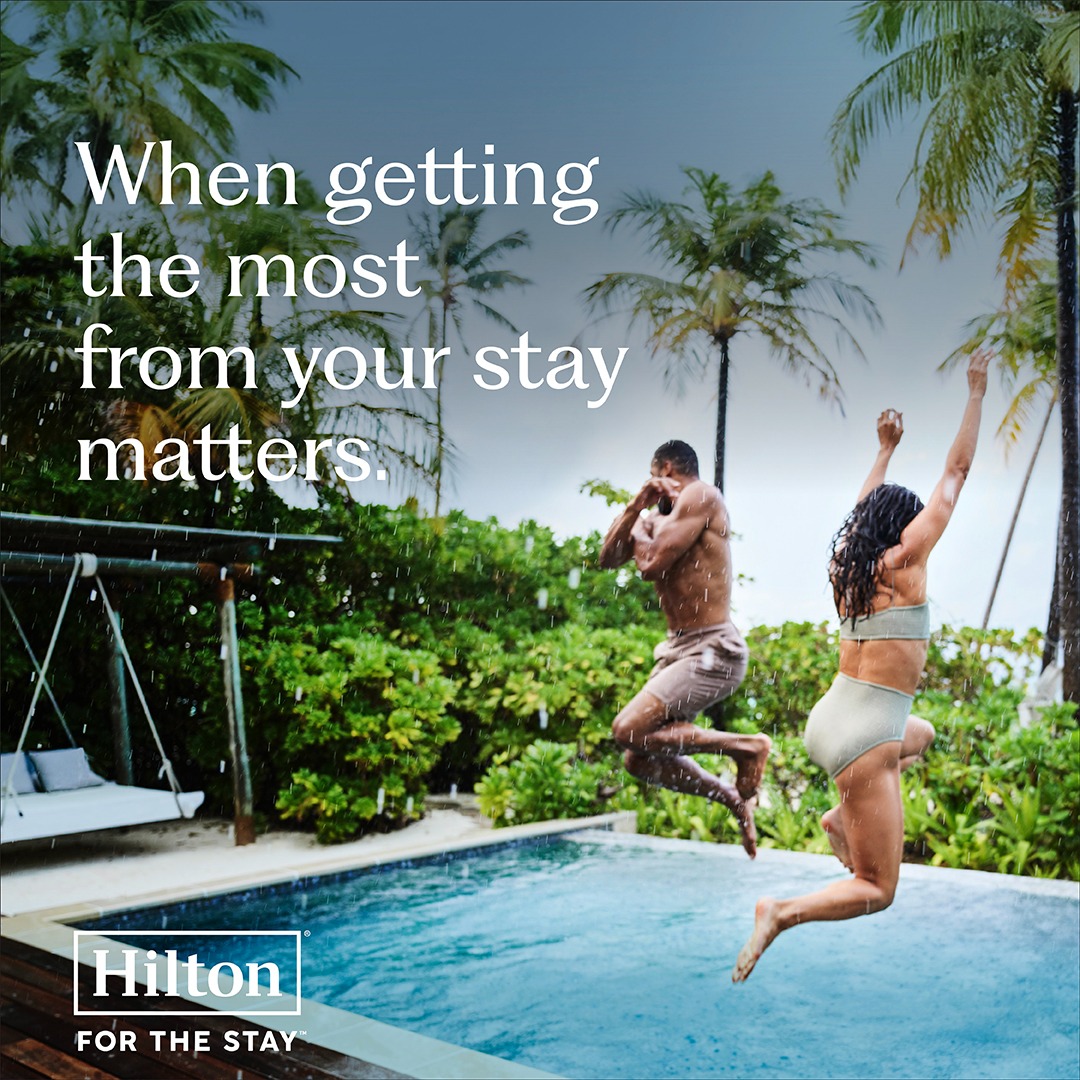 Hilton Facebook ad