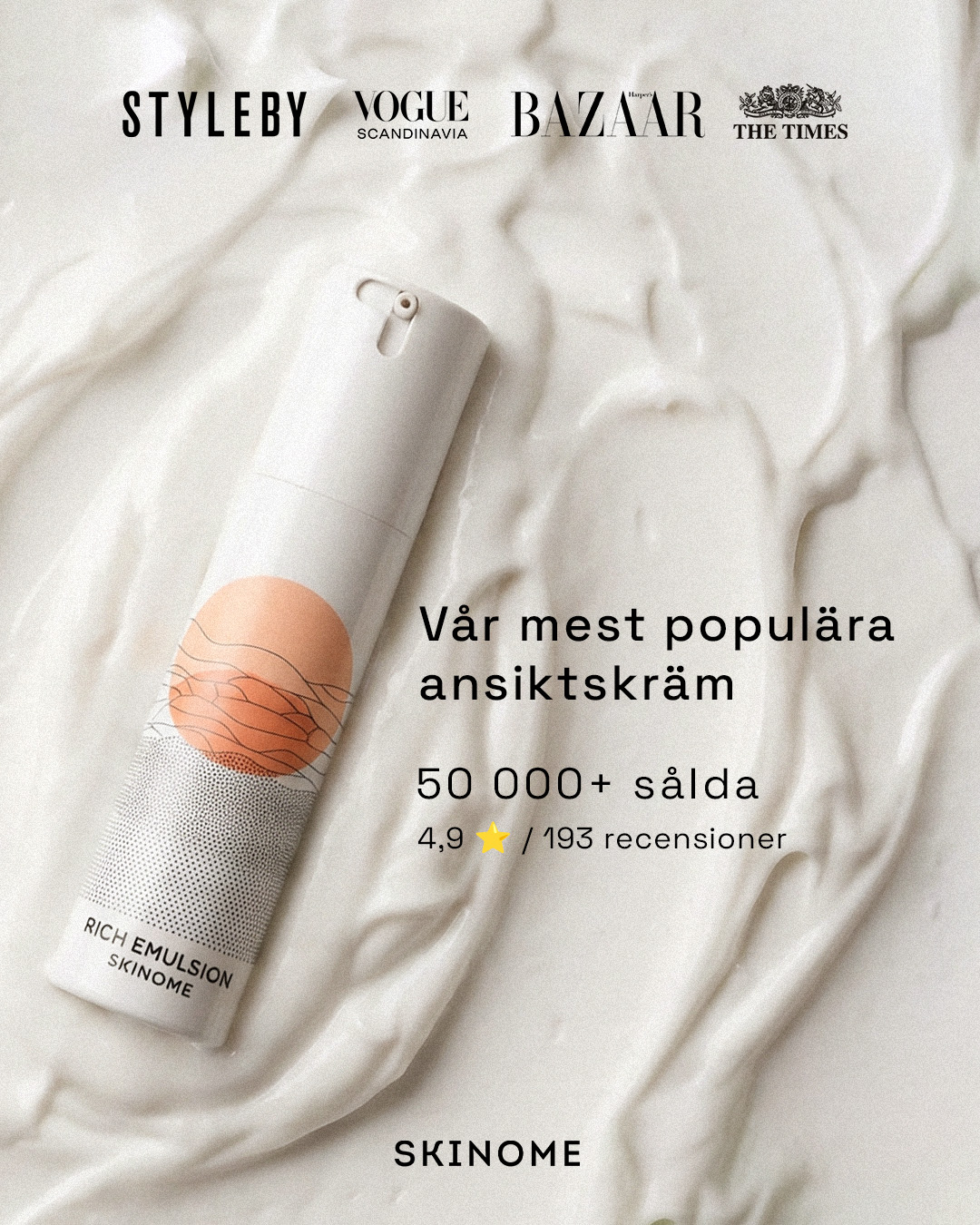 Skinome Facebook ad