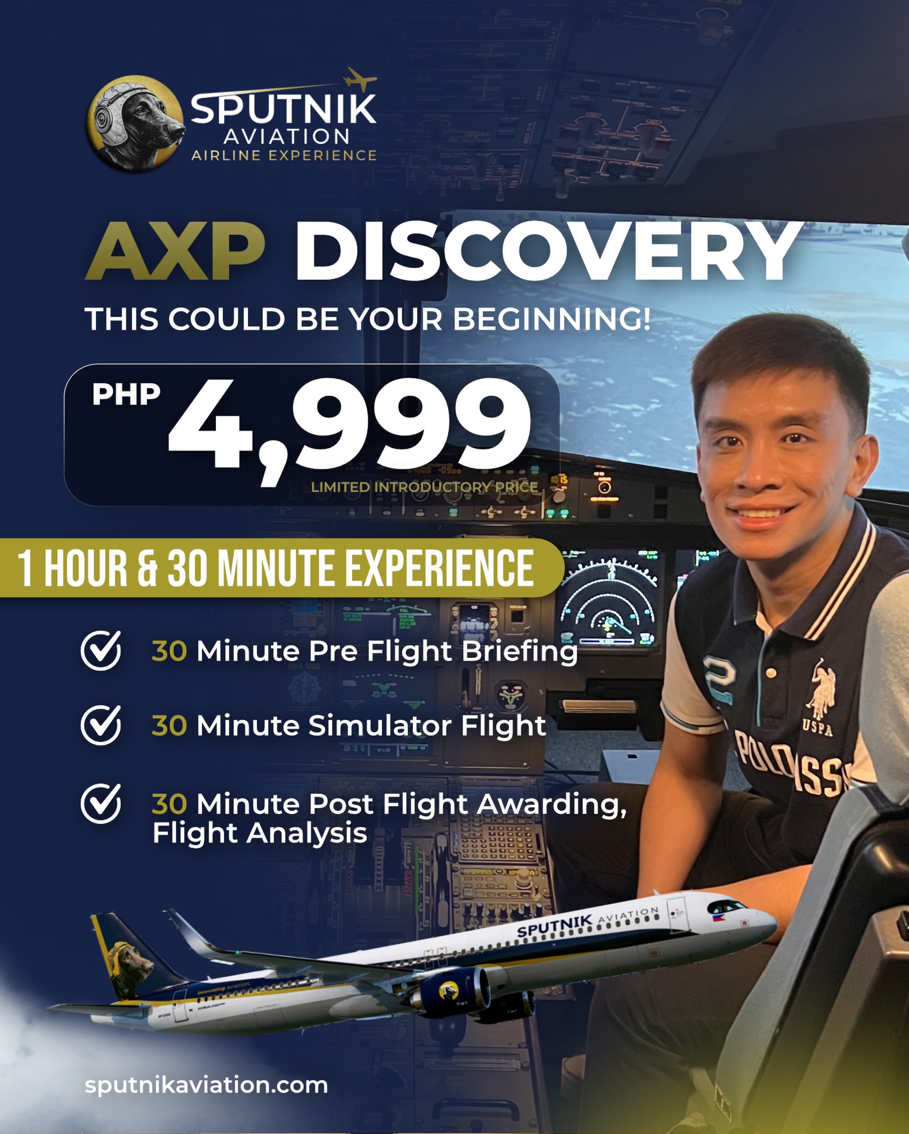 Sputnik Aviation Facebook ad