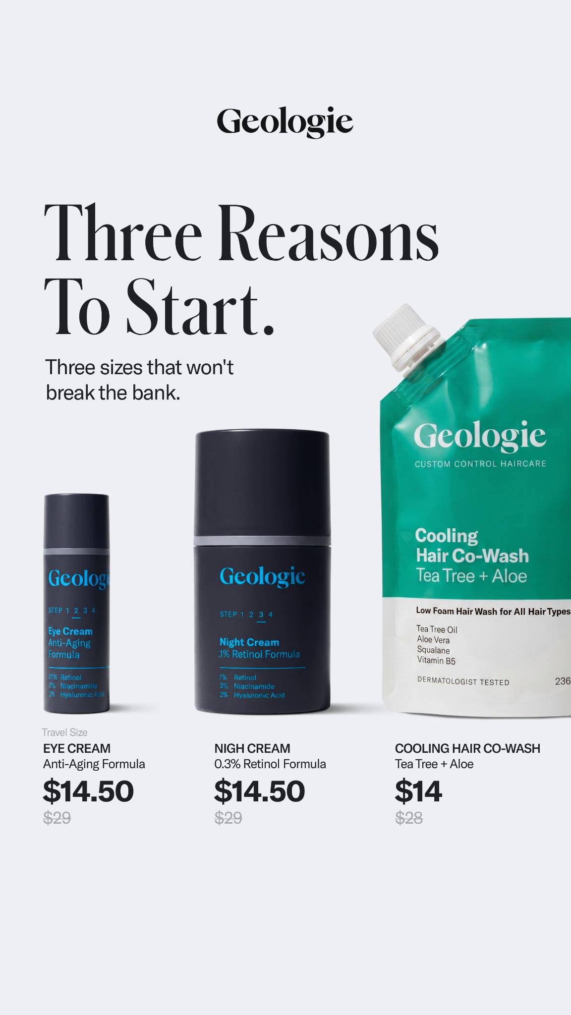 Geologie Facebook ad
