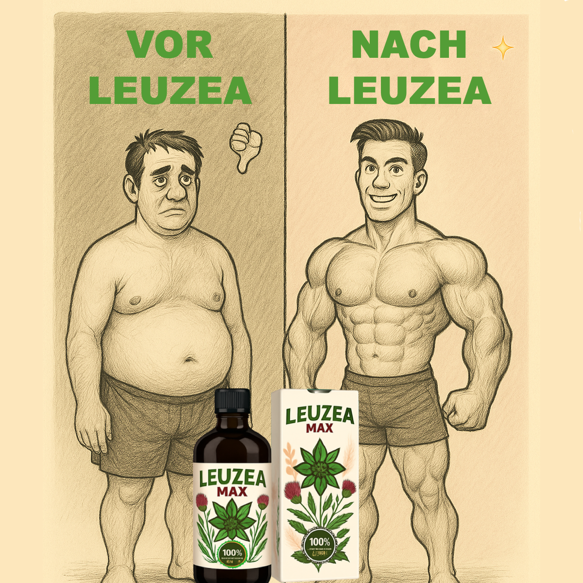 Leuzea Max Germany Facebook ad