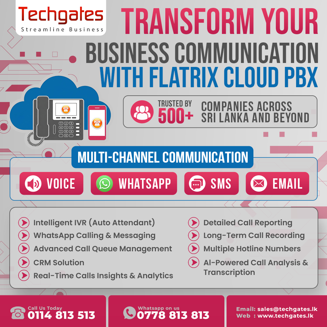 TechGates Facebook ad: Transform the Way Your Business Communicates!