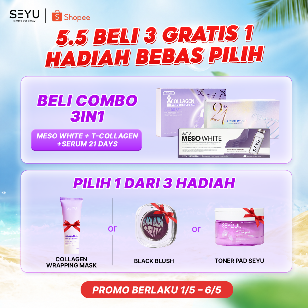 SEYU Spesialis Kecantikan Korea Facebook ad