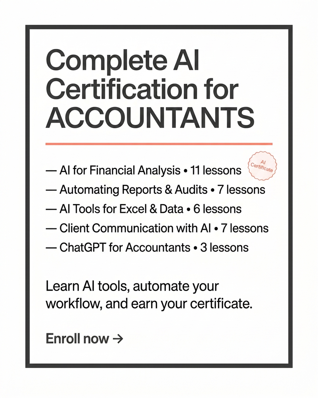 AI Essentials Facebook ad