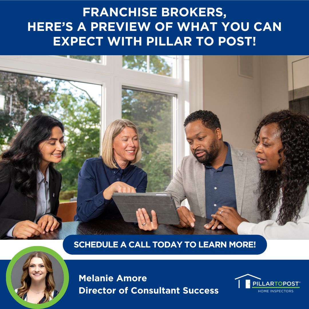 Pillar To Post Home Inspectors - Franchise Experience Facebook ad: Franchise Brokers: Partner With a Proven Brand