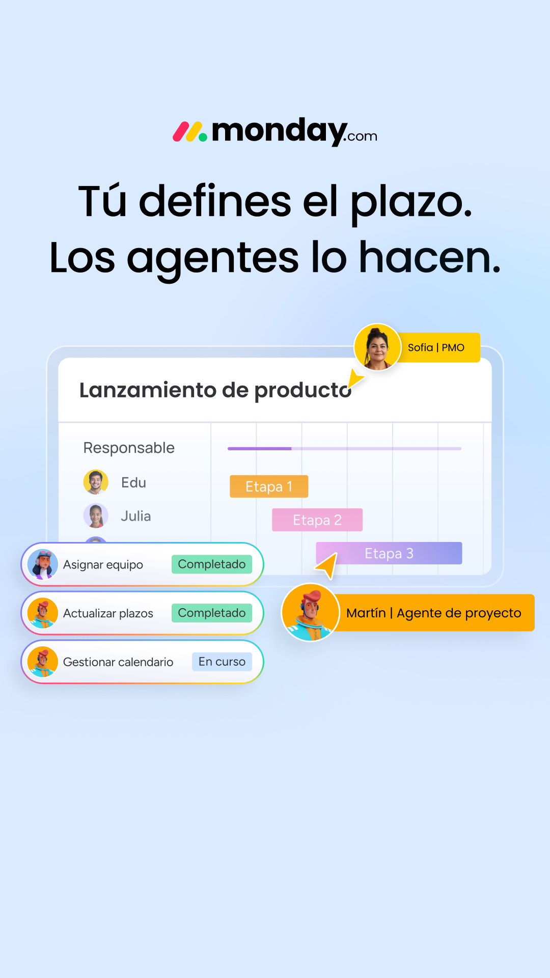 monday.com Facebook ad