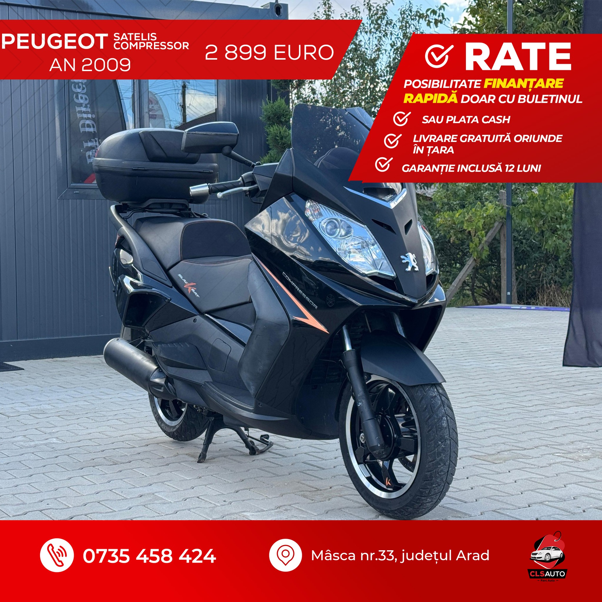 CLS Auto Facebook ad: CLS Auto oferă spre vânzare!
