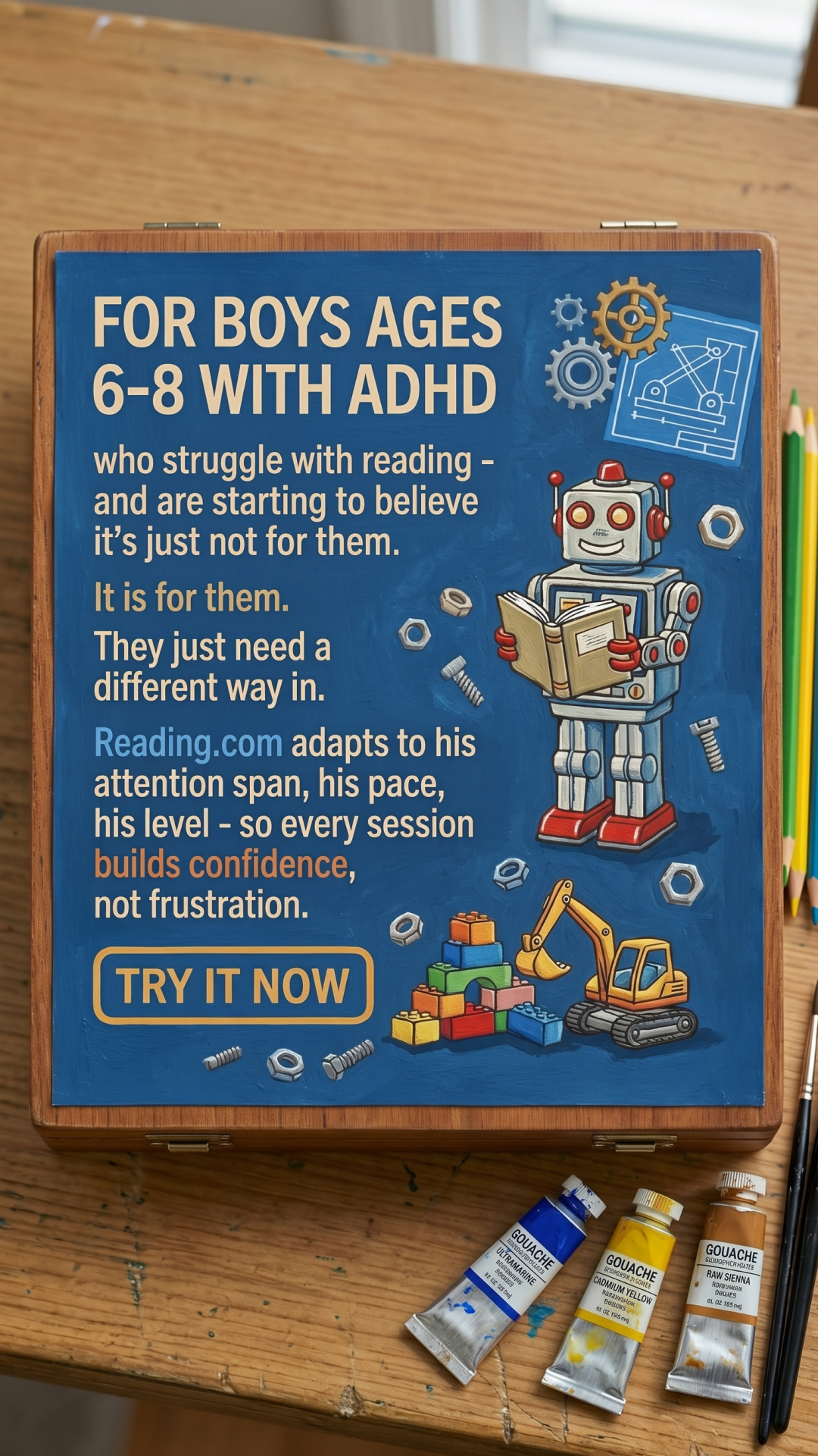 Reading.com Facebook ad