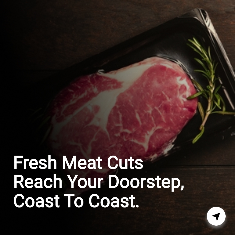 TrendingResults Reachline Facebook ad: Premium Meat Delivery Gifts.