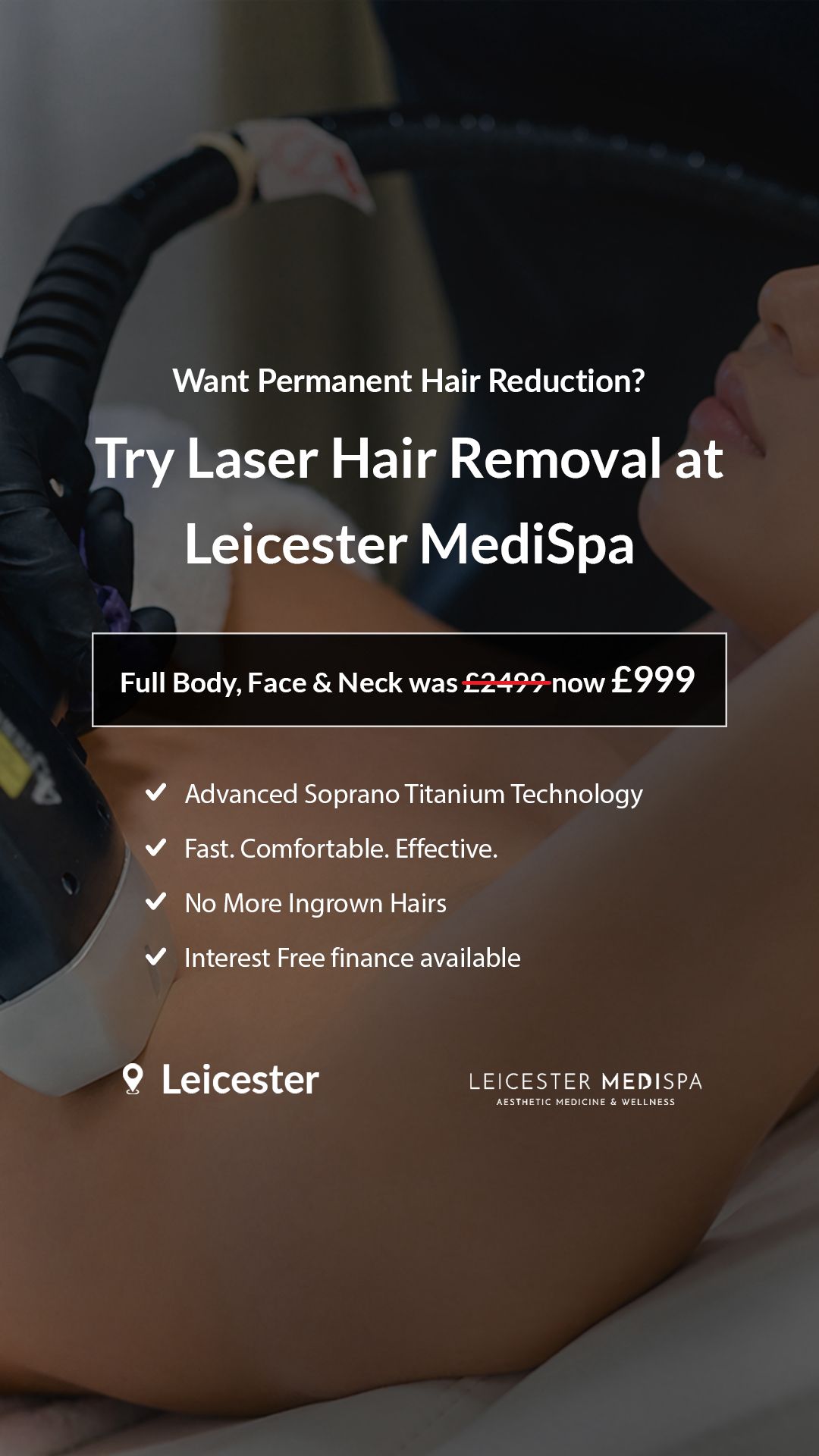 Leicester Medispa Facebook ad