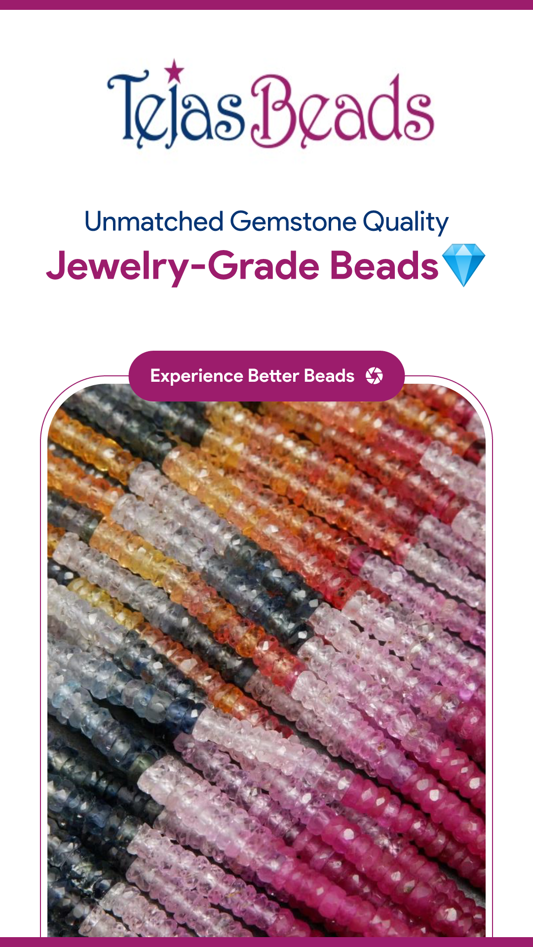 Tejas Beads Facebook ad