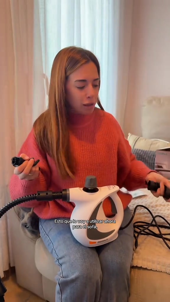 VaporSeguro Facebook ad: Un hogar seguro sin químicos